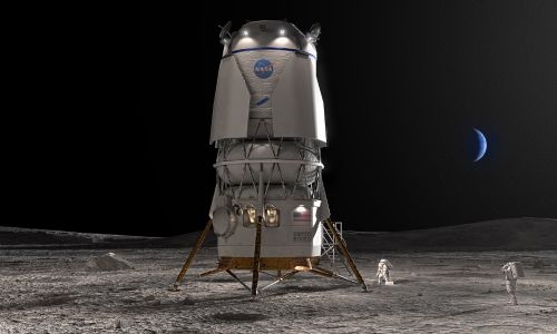 NASA taps Bezos’s Blue Origin for Moon lander