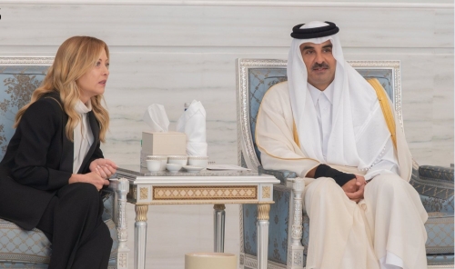 Italian PM Meloni Offers Condolences to Qatar’s Amir 