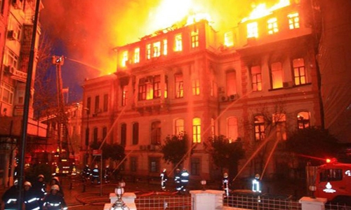 12 die in fire at Russian rehab centre