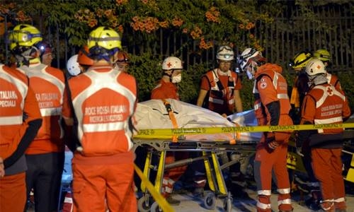 Flags at half mast as Italy mourns earthquake dead