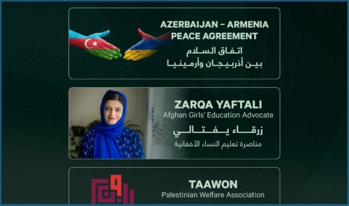 Palestinian NGO Taawon Honored by Zayed Award for Human Fraternity 2026