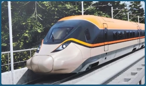 India Reveals First Look of Mumbai-Ahmedabad Bullet Train India Reveals First Look of Mumbai-Ahmedabad Bullet Train