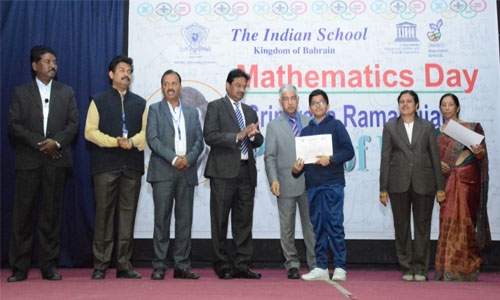 Indian School Bahrain celebrates Maths Day Indian School Bahrain celebrates Maths Day