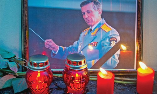Tragedy-hit Red Army Choir