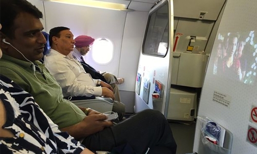 Bollywood star shames man watching pirated film on flight