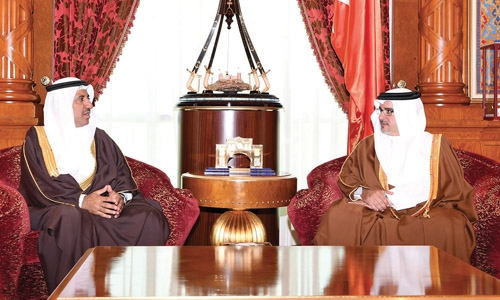 Crown Prince meets Head of the Court of Cassation