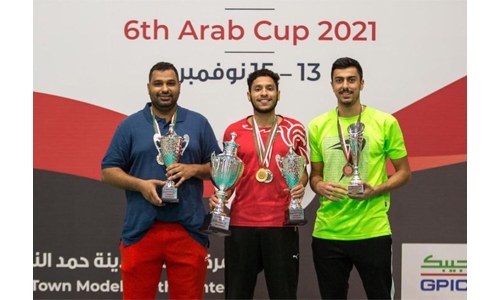 Bahrain come away with Arab badminton gold