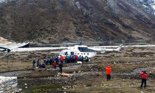 Bad weather caused helicopter crash in Nepal