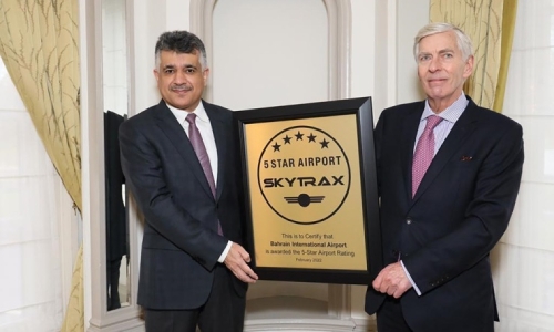 Bahrain International Airport joins Skytrax list of International 5-star rated airports