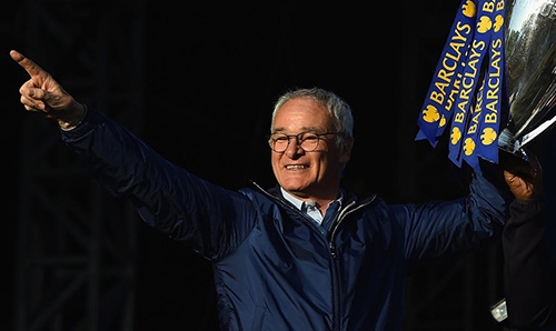 Ranieri named England’s Manager of the Year