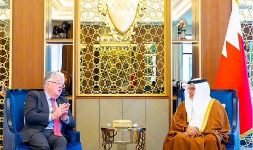 HRH Crown Prince Meets DHL Express CEO to Boost Bahrain’s Logistics Sector