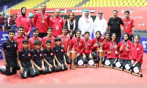 Bahrain claim 16 medals in West Asian table tennis