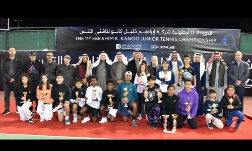 BTC crowns champions of EK Kanoo juniors tennis