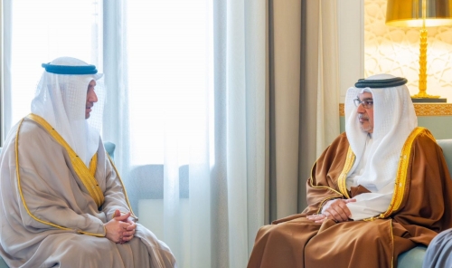 HRH Crown Prince and Prime Minister Meets Newly Appointed Gulf CDC CEO