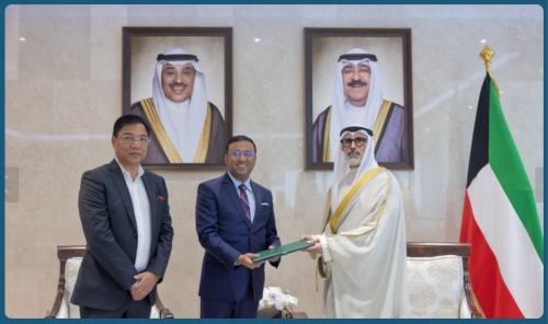 Bangladesh envoy delivers message to Kuwait Bangladesh envoy delivers message to Kuwait