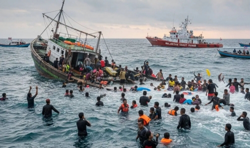 At Least 13 Dead as Boat Carrying Migrants Capsizes Near Thailand-Malaysia Waters At Least 13 Dead as Boat Carrying Migrants Capsizes Near Thailand-Malaysia Waters