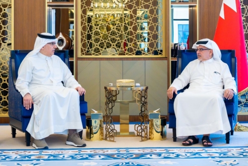 HRH the Crown Prince and Prime Minister meets with the Chairman of the BCCI HRH the Crown Prince and Prime Minister meets with the Chairman of the BCCI