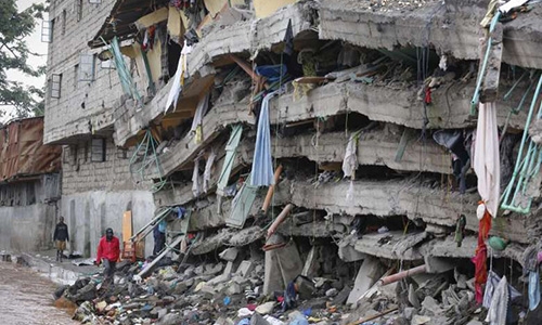 Kenya death toll after building collapse reaches 16