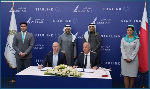 Starlink High-Speed Wi-Fi to Roll Out on Gulf Air Fleet Starlink High-Speed Wi-Fi to Roll Out on Gulf Air Fleet