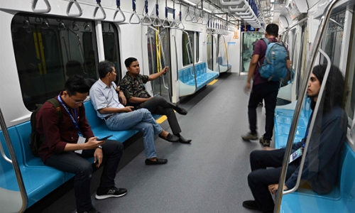 Jakarta opens mass rapid transit system