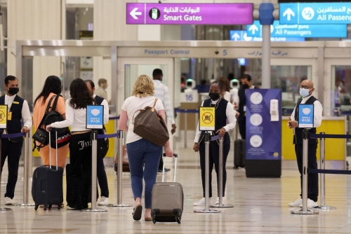 Dubai airport passenger traffic drops 66 percent over Mideast war
