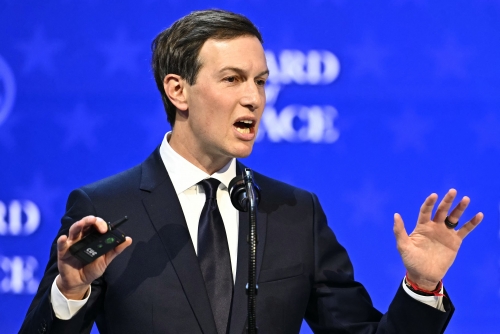 Trump envoy Kushner holds rare talks with Hamas over Gaza roadmap