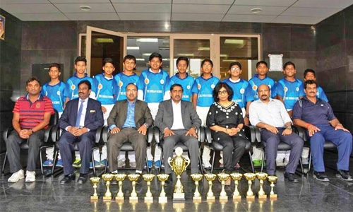Indian School CBA –BOC School Cricket Junior Championship Trophy Indian School CBA –BOC School Cricket Junior Championship Trophy