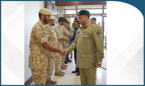 Bahrain Commander-in-Chief Meets Pakistani Military Delegation