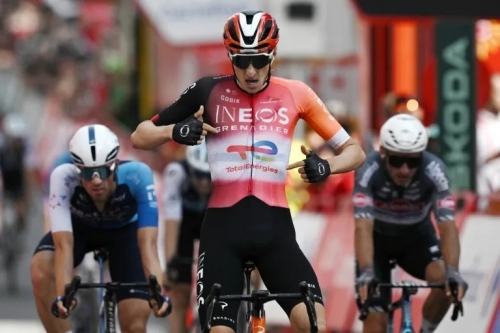 British rider Turner wins Vuelta sprint as Gaudu takes race lead British rider Turner wins Vuelta sprint as Gaudu takes race lead