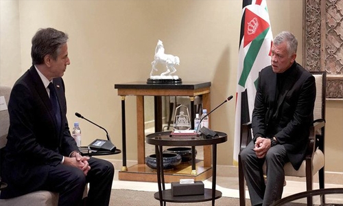 Jordan’s King Abdullah welcomes US move to reopen Palestine consulate in Jerusalem Jordan’s King Abdullah welcomes US move to reopen Palestine consulate in Jerusalem