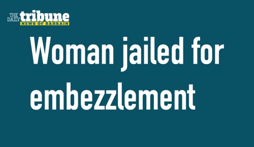 Woman jailed for embezzlement