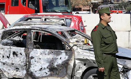 Nine dead in IS Damascus car bombing