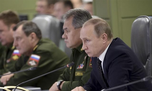 Russia says it hit Islamic State with submarine-launched missile for first time Russia says it hit Islamic State with submarine-launched missile for first time