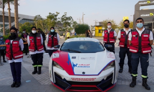 Dubai unveils world’s fastest and most expensive ambulance responder