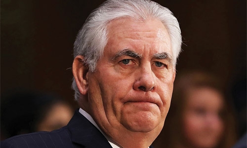 Tillerson returns empty handed