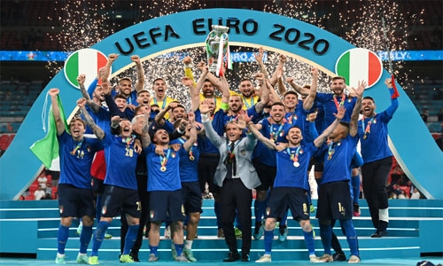 For the first time since 1968 Italy are European Championship winners For the first time since 1968 Italy are European Championship winners