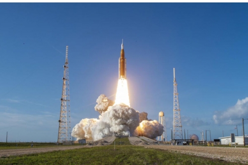 NASA Launches Astronauts on Historic Artemis Moon Mission