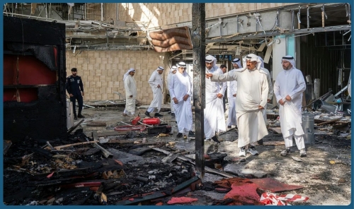 Kuwait PM Inspects Airport Damage Following Missile and Drone Strike Kuwait PM Inspects Airport Damage Following Missile and Drone Strike