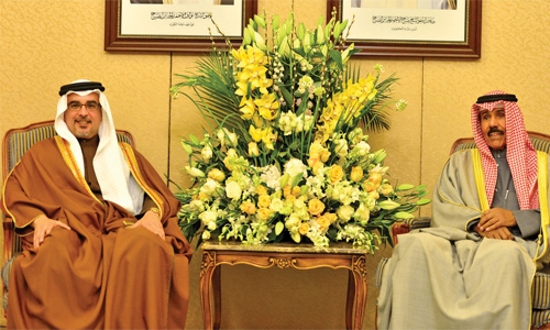 Nawaf hails visit of Crown Prince Nawaf hails visit of Crown Prince