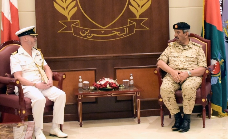 BDF commander-in-Chief receives UK military attaché
