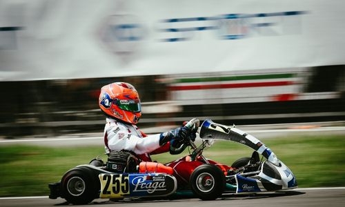 Bahraini Khaled Alnajjar impresses in Italian karting championship