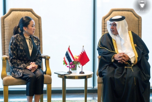 HRH Crown Prince Meets Thai Prime Minister During Malaysia Visit