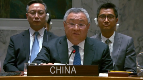 Fu Cong: “Root Causes Are Clear” as China Criticises US and Israel Actions