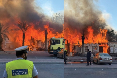 Fire Breaks Out at Mini Heritage Village in Arad, No Injuries Reported