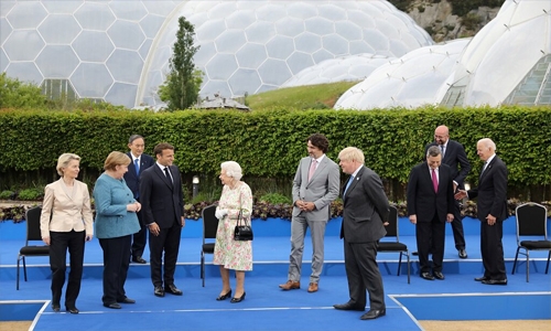 Are you supposed to be enjoying yourselves? Queen Elizabeth asks G7