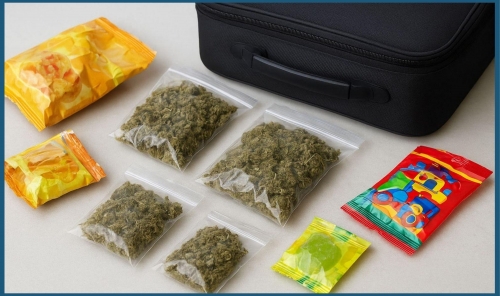 “Hidden in Sweets and Toys: Major Drug Smuggling Plot Exposed at Airport”