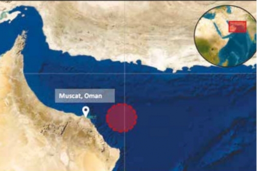 Explosion damages tanker near Oman