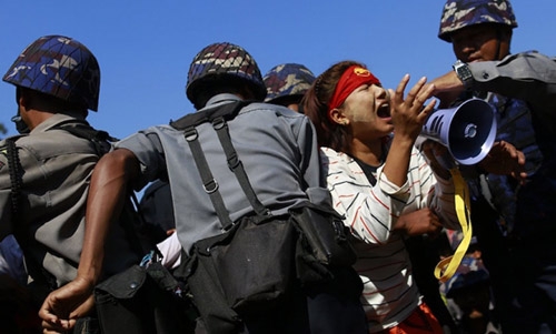 Myanmar religious tolerance activists face police action