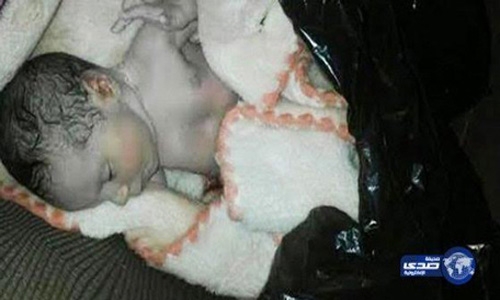 Newborn baby found in waste bag 