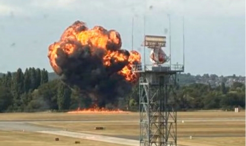 Small Airplane Crashes at London Regional Airport